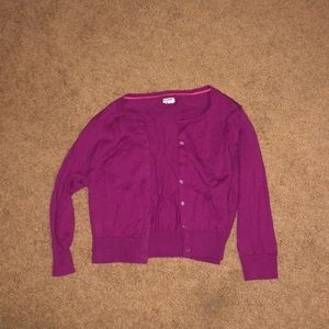 Light purple cardigan